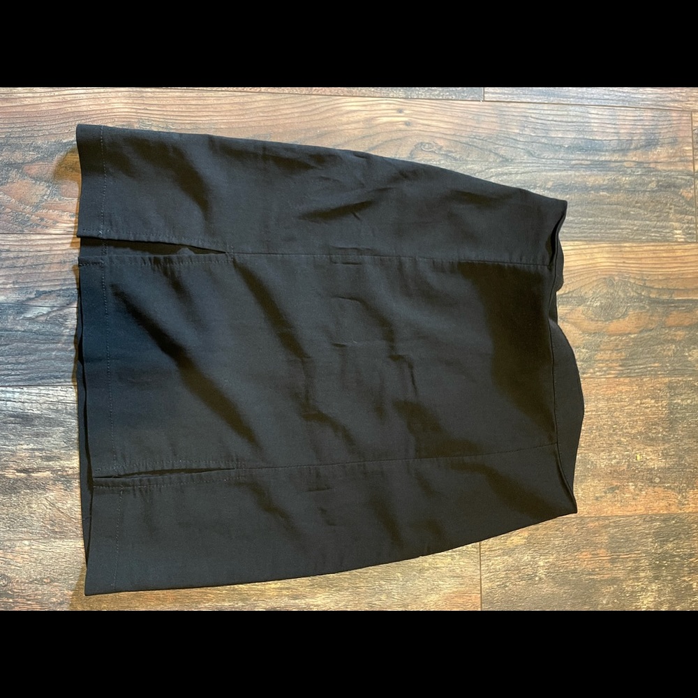 Black pencil skirt